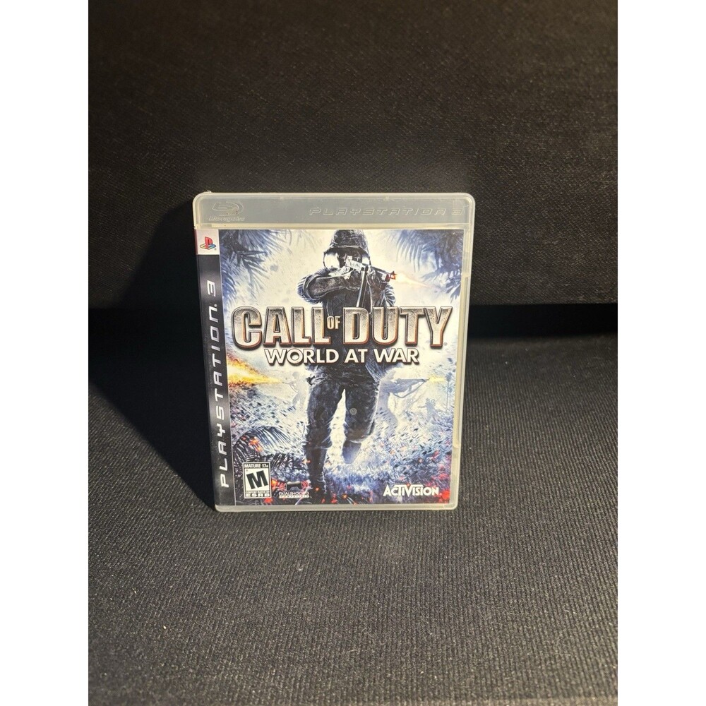 Call of Duty World at War PlayStation 3 PS3 Complete CIB Activision